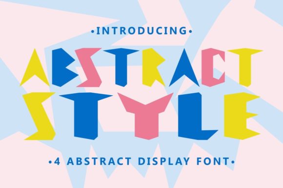 Abstract Style: A Bold Font for Business