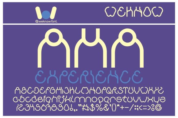 Aha Experience: A Bold Typographic Statement