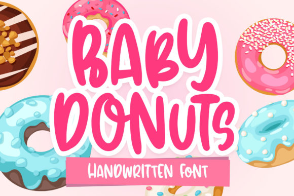 Baby Donuts Font for Creative Projects
