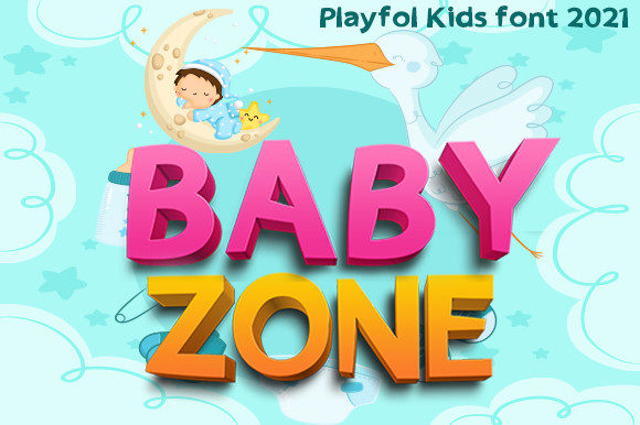 Baby Zone: A Playful Display Font
