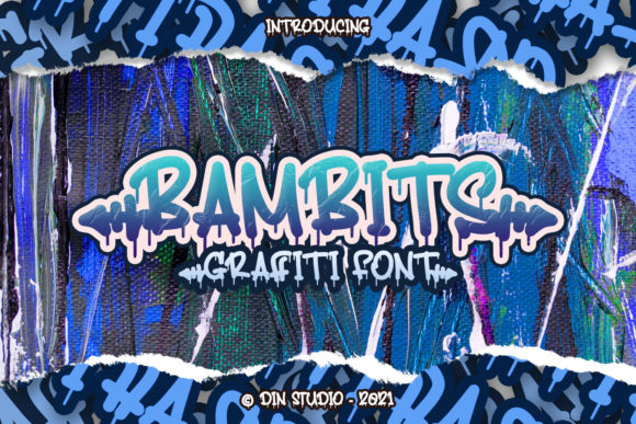 Bambits: A Creepy Display Font