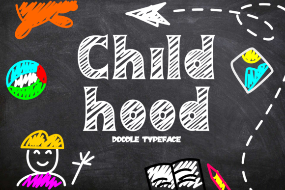 Child Hood Font: Playful Typography for Makers