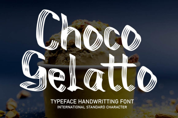 Choco Gelatto: A Playful Display Font