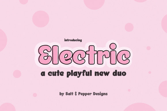 Electric Duo Font Review