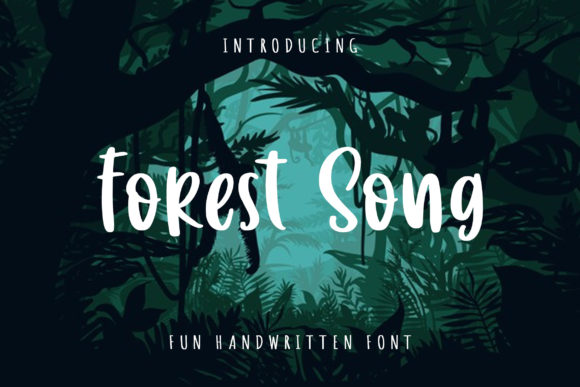 Forest Song: A Bold Display Font