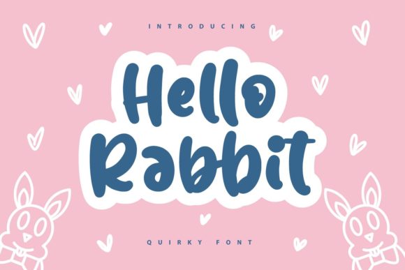 Hello Rabbit Font for Bold Campaigns