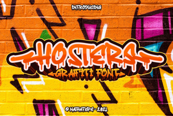 Hosters Font: Bold, Creepy, and Creative