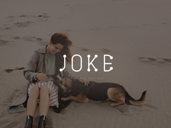 Joke Font: A Stylish Display for Craft Creators