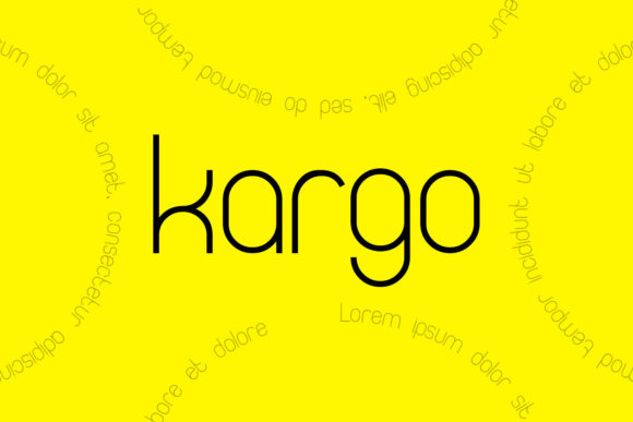Kargo: A Font for Creative Expression