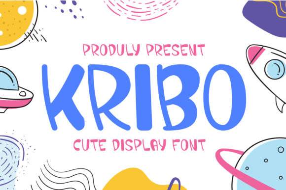 Kribo: A Quirky Display Font for Creative Publishing