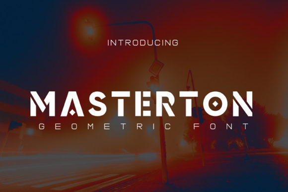 Masterton: A Bold Display Font