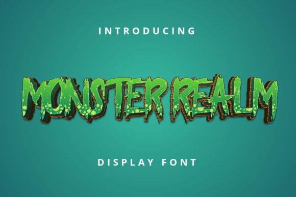 Monster Realm Font for Business