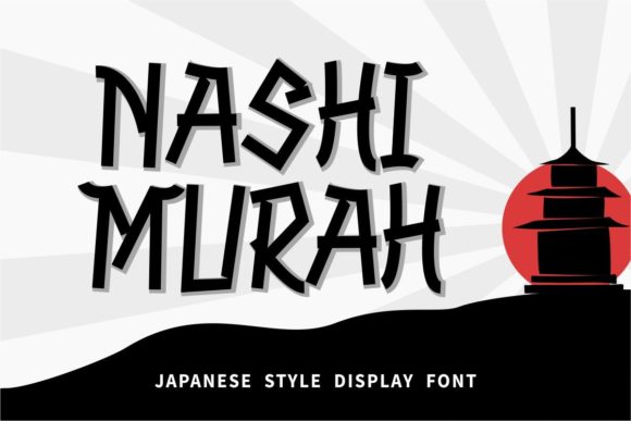 Nashi Murah: A Bold Display Font
