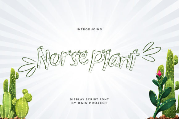 Nurse Plant: A Bold Display Font