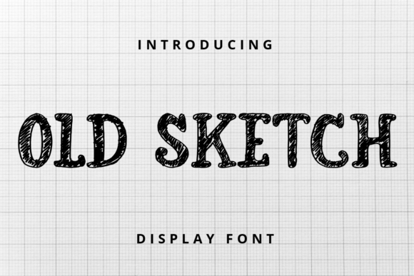 Old Sketch Font for Creative Projects