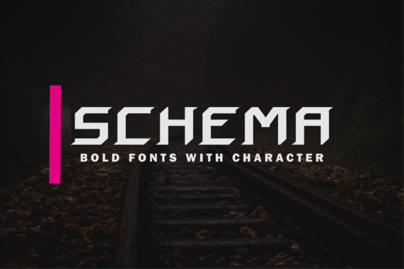 Schema: A Bold Display Font