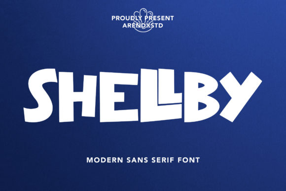 Shellby: A Playful Display Font