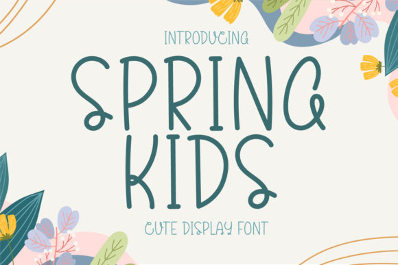 Spring Kids Font for Business