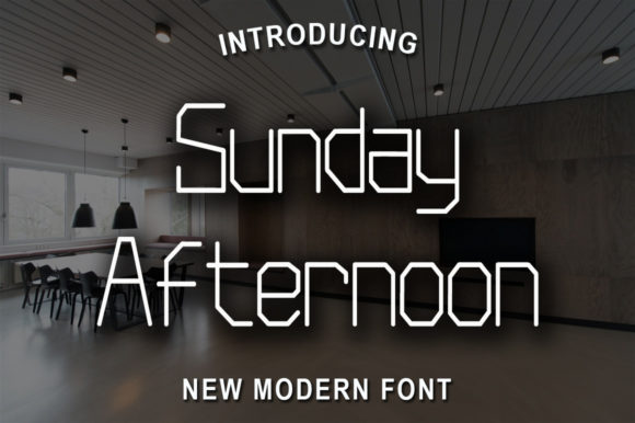 Sunday Afternoon Font: A Stylish Choice