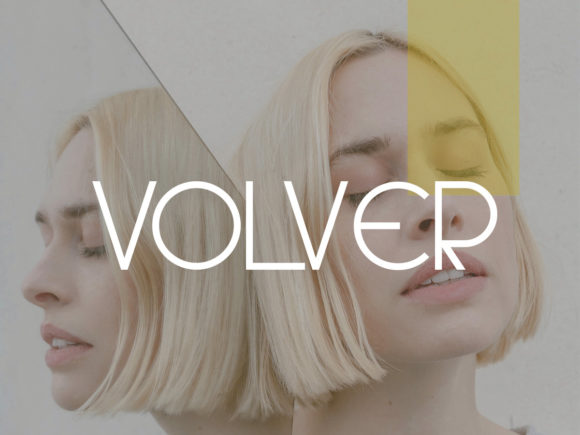 Volver: A Clean Display Font for Creative Projects