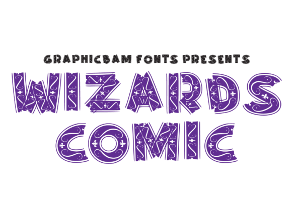 Wizards Comic Font for Web Design